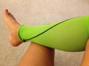 My shins and calves were saved by CEP compression sleeves.