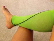 My shins and calves were saved by CEP compression sleeves.