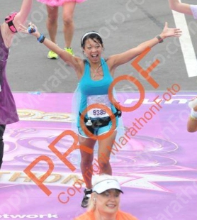 Crossing the Line at the 2014 Disney Princess Half Marathon