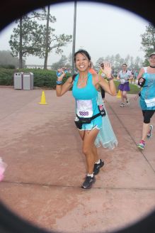 Running through the Magic Kingdom - 2014 Princess Half Marathon