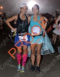 Met up with my sister before the race - 2014 Princess Half Marathon