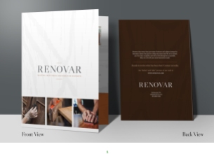Renovar - Policyholder folder (front and back)